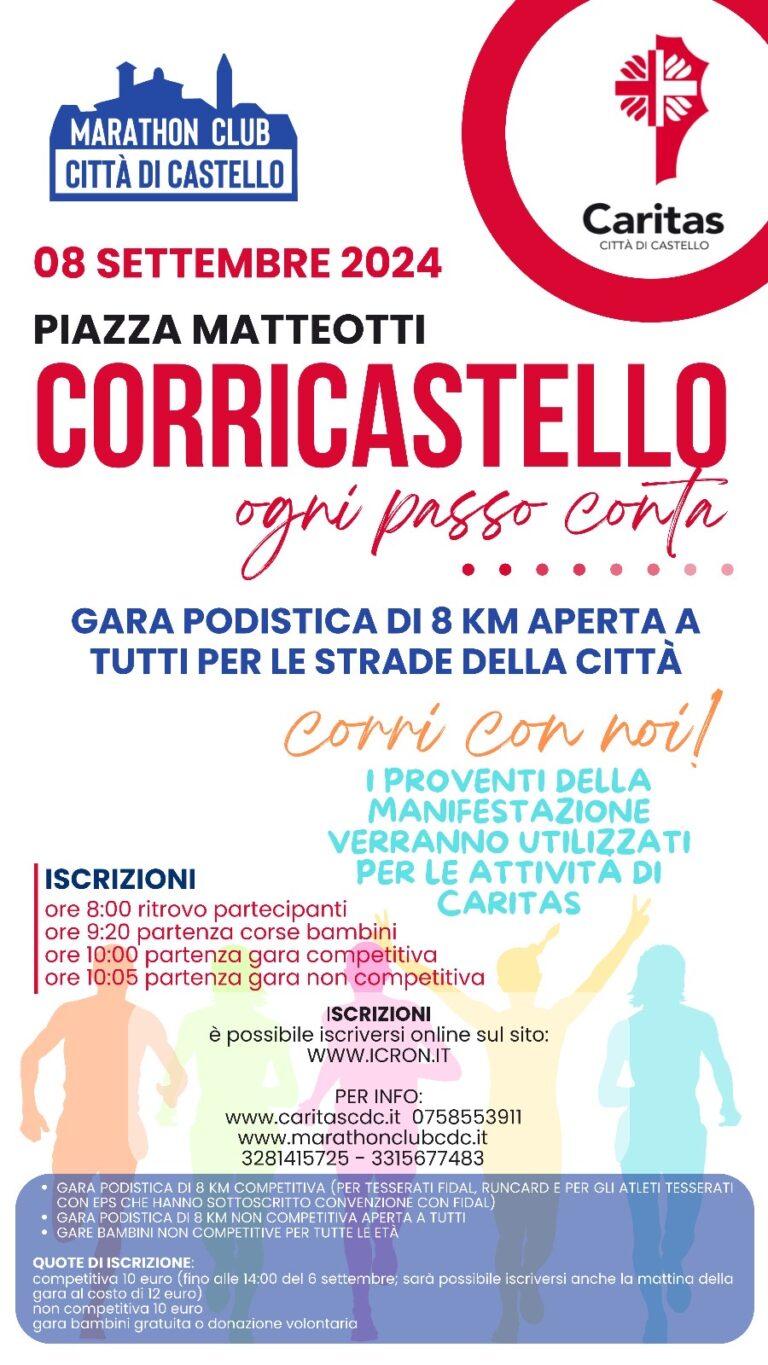 Corricastello: il 27 agosto la presentazione ufficiale, l’8 settembre la gara