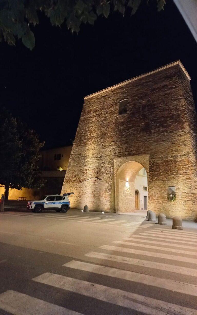 Controlli durante le ore serali della Polizia Locale nell’ambito del progetto “Città di Castello Estate Sicura”.