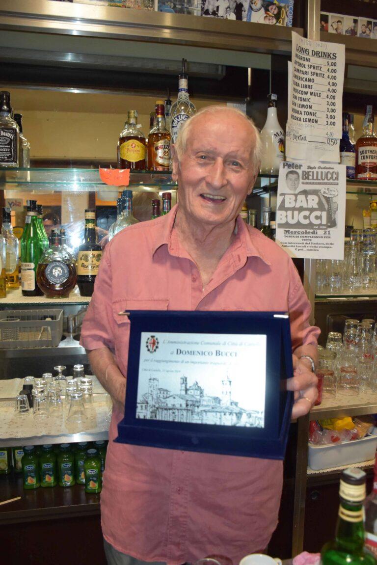 Doppio compleanno da “primato”. Novantacinque anni di età di cui oltre settanta trascorsi dietro alla “bottega”