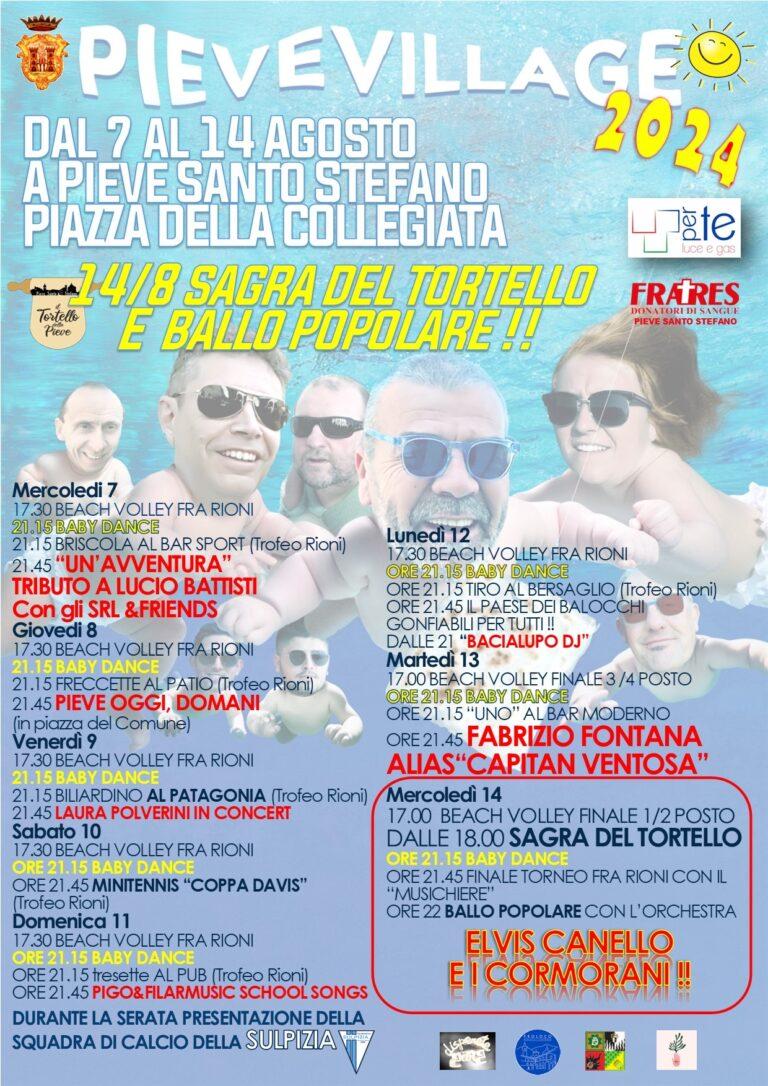 Pieve Village 24, il programma completo della manifestazione