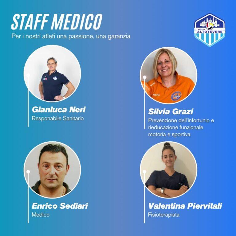Pallavolo: completato lo staff sanitario dell’Altotevere