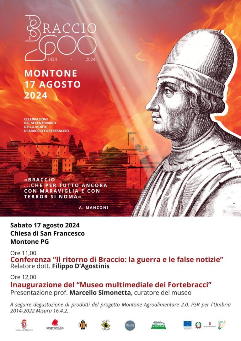 Montone – Donazione della Santa Spina, doppio appuntamento culturale sabato 17 agosto per ricordare la famiglia Fortebracci