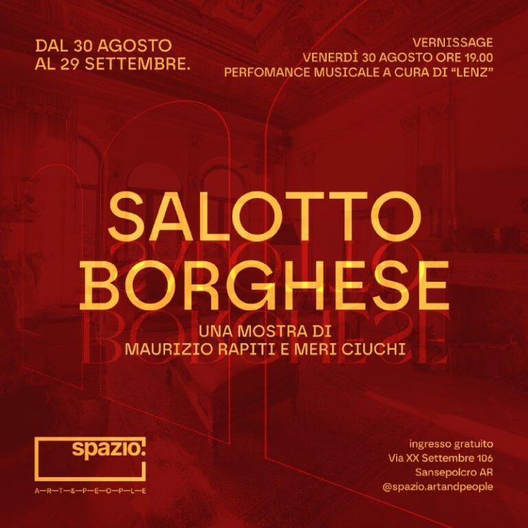 Il “Salotto borghese” di Maurizio Rapiti e Meri Ciuchi a Sansepolcro. Venerdì 30 agosto l’inaugurazione dell’installazione “site specific” a Spazio Art & People