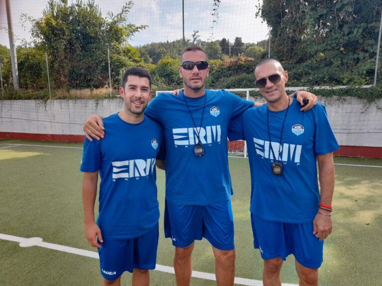 ErmGroup Volley Altotevere al lavoro: “Non vedevamo l’ora di cominciare”, le parole del tecnico Bartolini, affiancato da Mirko Monaldi e Davide Marra