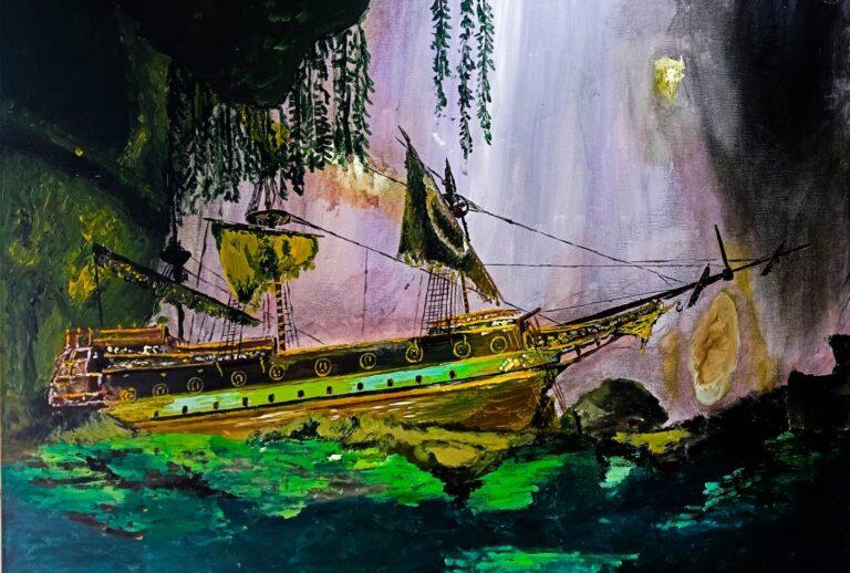 “Iron Heart” di Marco Bogliari alla Pinacoteca di Città di Castello. Il giovane artista tifernate espone pitture e disegni dedicati al mondo nautico