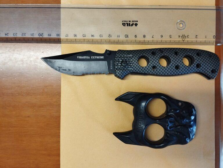 Città della Pieve:  serrati controlli nel fine settimana, i Carabinieri denunciano due soggetti per porto abusivo di oggetti atti ad offendere