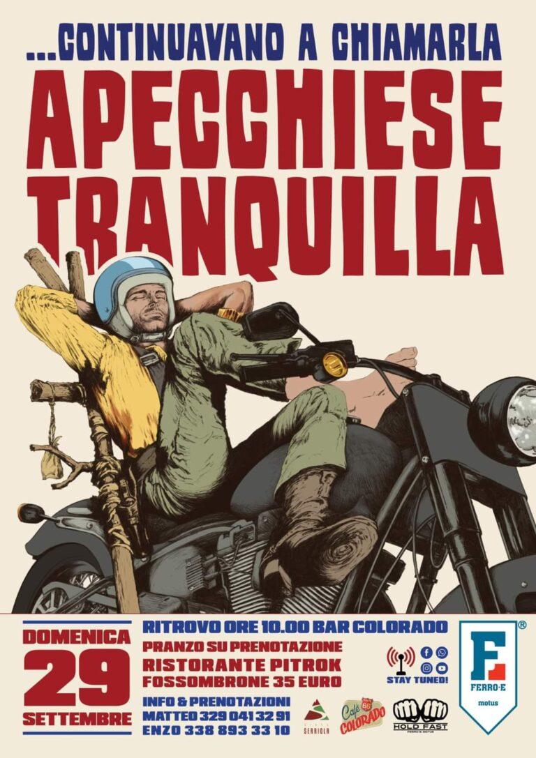 Domenica 29 settembre torna l’appuntamento con “Apecchiese tranquilla – SP257 Revisited”