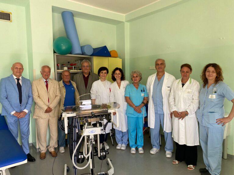 Donazione del Lions Club di Orvieto al Day Hospital Riabilitativo, cerimonia di consegna