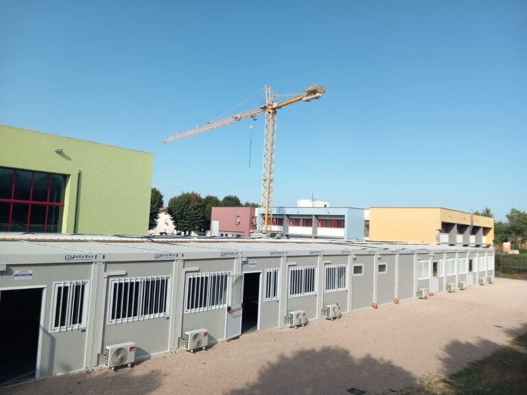 Sabato 7 settembre apertura e visita alla struttura temporanea del Polo Scolastico di Selci Lama