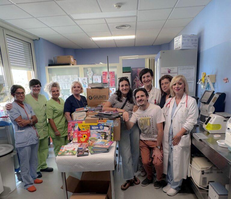 Orvieto, si rafforza il progetto di collaborazione tra la libreria “Giunti al punto” e la U.O. di Pediatria