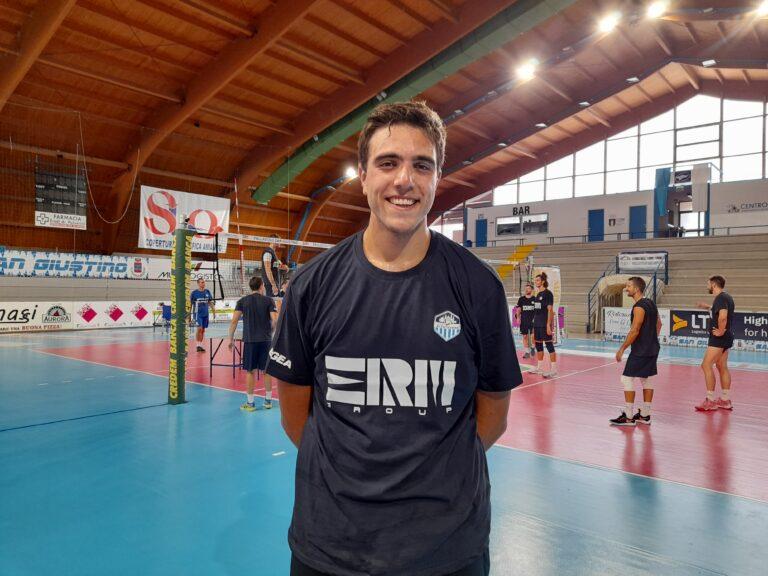 Il Centrale Gabriel Galiano ha raggiunto il ritiro della ErmGroup Volley Altotevere