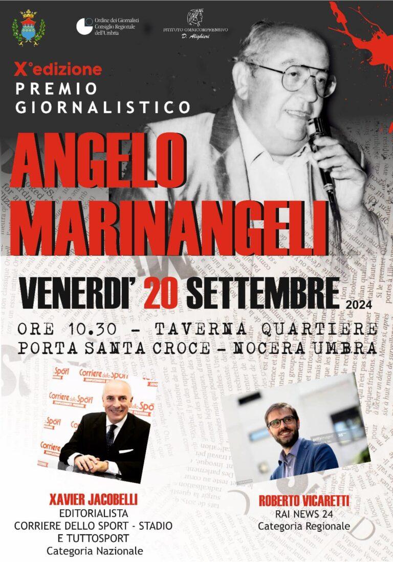 Premio giornalistico Marinangeli, Xavier Jacobelli e Roberto Vicaretti i vincitori dell’edizione 2024