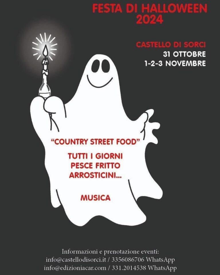 In occasione di Halloween il Castello di Sorci si è vestito a festa per inaugurare un lungo weekend pieno di eventi, visite guidate, musica e street food