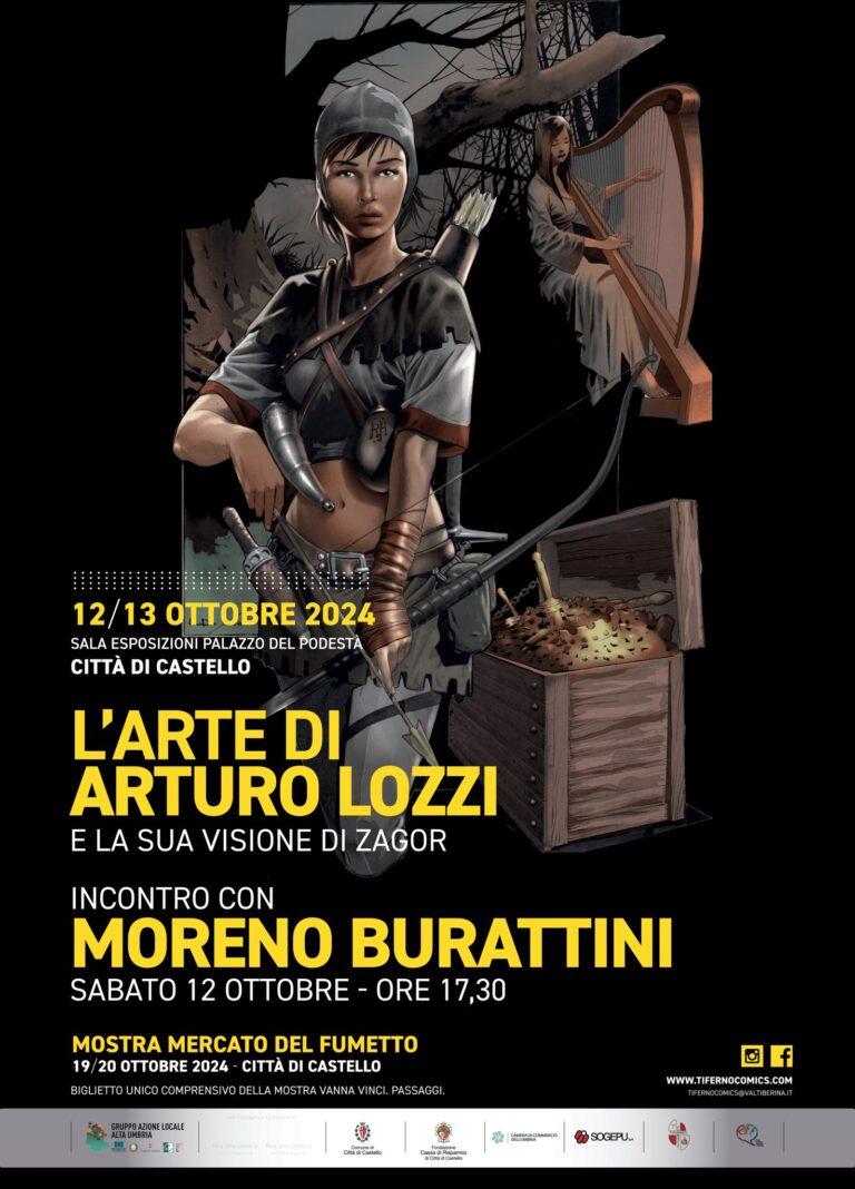 Tiferno Comis presenta la mostra collaterale dedicata a Zagor il 12 e 13 ottobre a Palazzo del Podestà