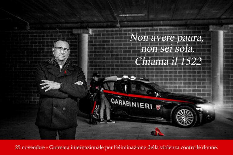 “Giornata internazionale per l’eliminazione della violenza contro le donne”, campagna di comunicazione e responsabilizzazione organizzata dall’Arma dei Carabinieri