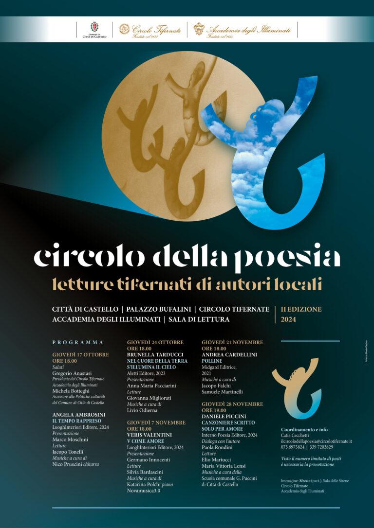 Quarto appuntamento della seconda edizione del “Circolo della Poesia” con l’autore Andrea Cardellini
