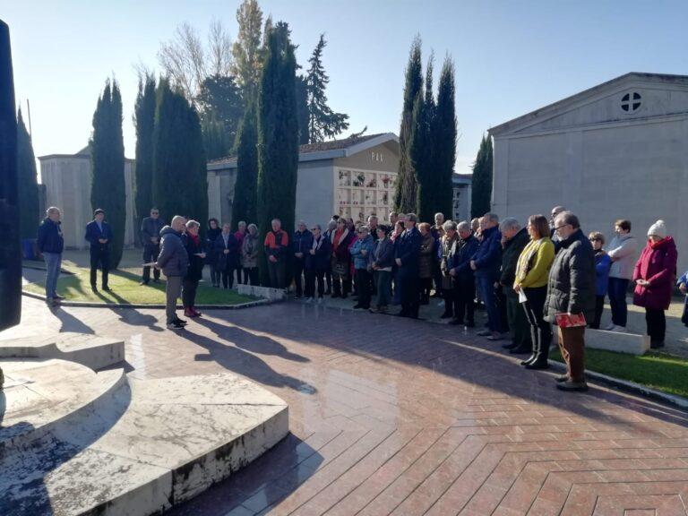 Delegazione Slovena al Sacrario del Cimitero di Sansepolcro