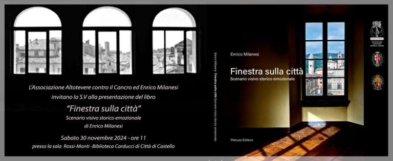 “Finestra sulla città” sabato alla Biblioteca Carducci la presentazione del libro di Enrico Milanesi