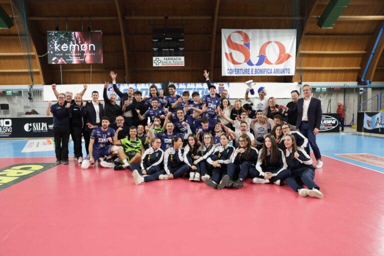 Ancora una partenza negativa per la ErmGroup Altotevere, che però trova la giusta reazione superando per 3-1 e sorpassando in classifica la Monge Gerbaudo Savigliano 