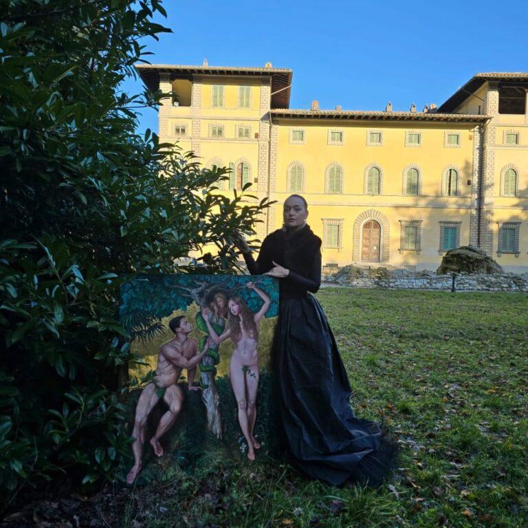 Nell’ “Eden di Città di Castello” l’ “Adamo ed Eva” di Moira Lena Tassi