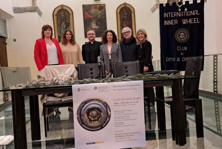 Presentato il Calendario 2025 “La ruota e il tempo” dell’Inner Wheel Club di Città di Castello