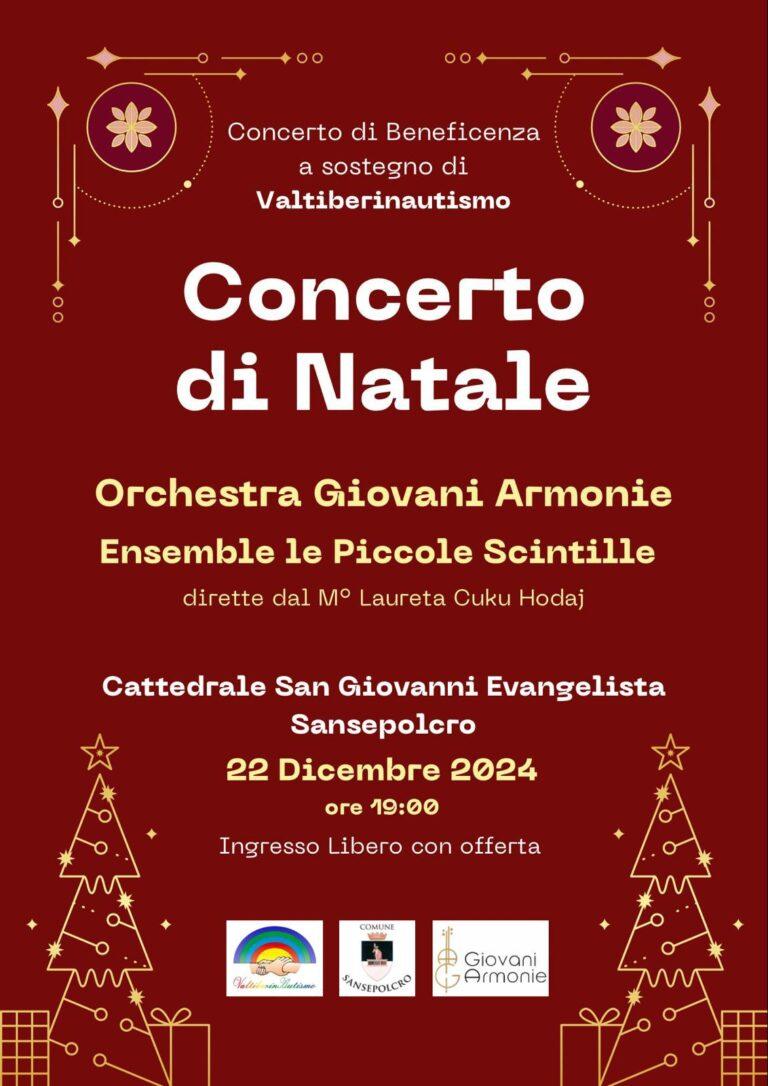 Sansepolcro, musica e solidarietà al Concerto di Natale, appuntamento in duomo sabato 22 dicembre