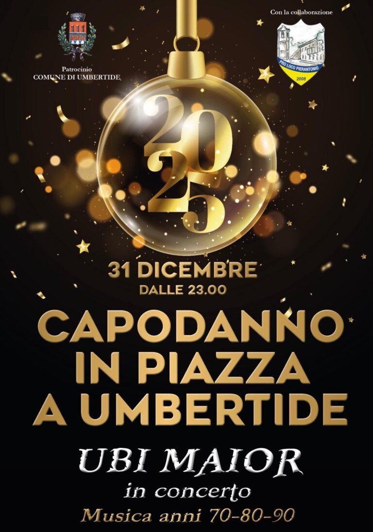 Capodanno 2024 in Piazza Matteotti: una serata di musica e divertimento con la Pro Loco Pierantonio e la band Ubi Maior