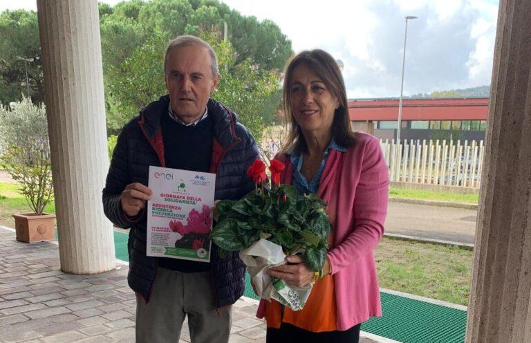 AUCC ED ANSE ENEL insieme per contrastare il cancro con i ciclamini solidali