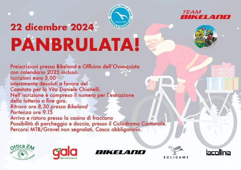 Panbrulata 2024: tutto pronto per la terza edizione dell’escursione in mtb organizzata dalle asd team Bikeland e mtbisti Incalliti
