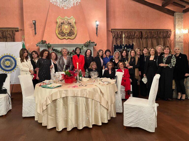Cena degli Auguri del Club Inner Wheel di Città di Castello alla Fattoria Caldese