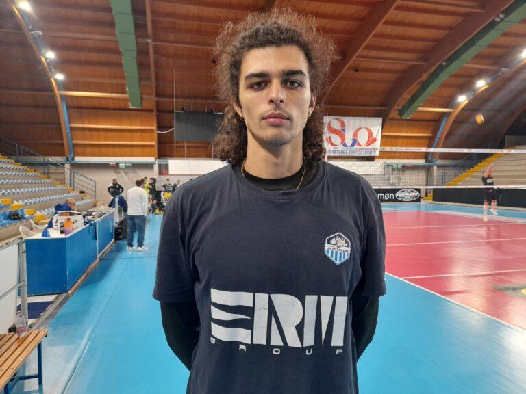 L’opposto Paolo Battaglia dopo lo 0-3 di Belluno: “Dobbiamo essere più “cattivi” dal punto di vista agonistico”