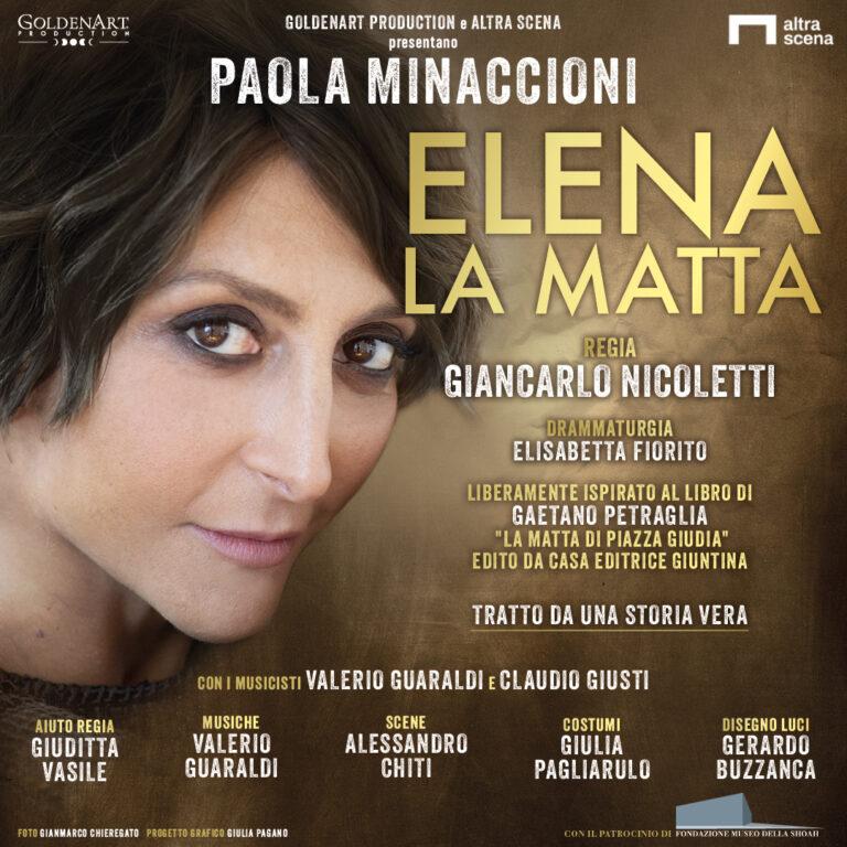 “Elena la Matta” il 29 gennaio al Teatro Dante di Sansepolcro