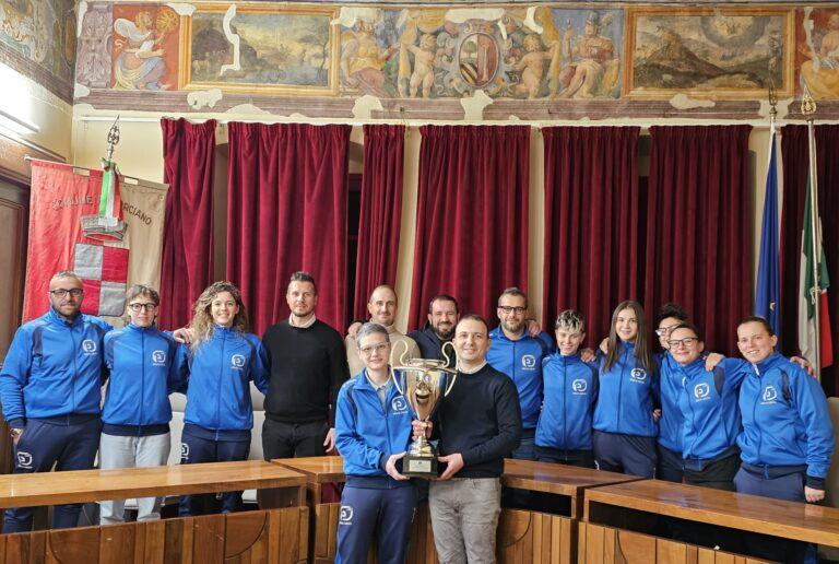 Il Comune di Corciano celebra le campionesse dell’Ellera Calcio a 5 femminile