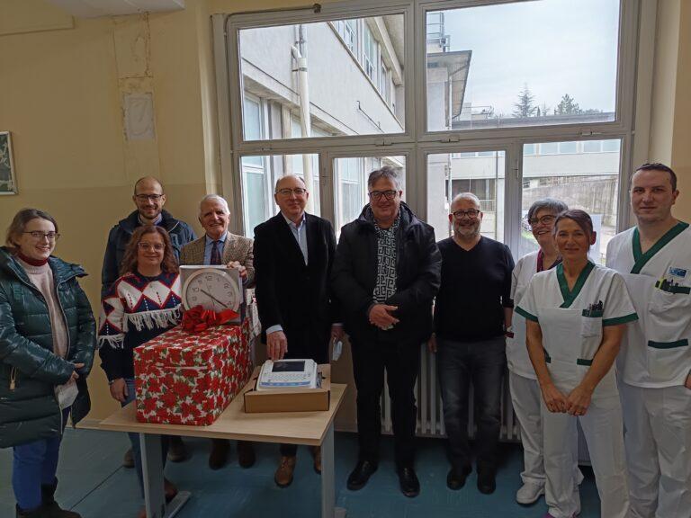 Dukes Cares, consegnato un ECG di nuova generazione al reparto  dell’ospedale di Comunità di Sansepolcro