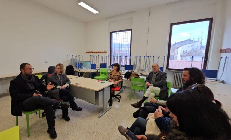 Ieri il sopralluogo della Provincia al Liceo “Plinio il Giovane” di Città di CastelloMassimo impegno per la conclusione dei lavori