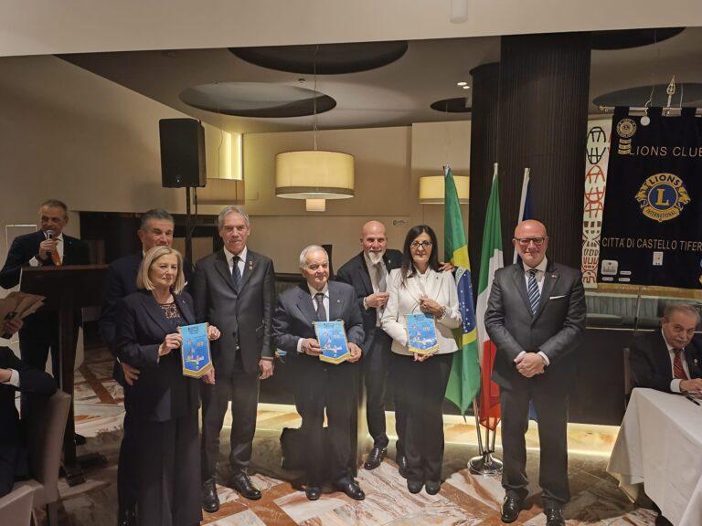 Visita del Governatore del distretto 108L e famiglia in aumento per il Lions Club Umbertide