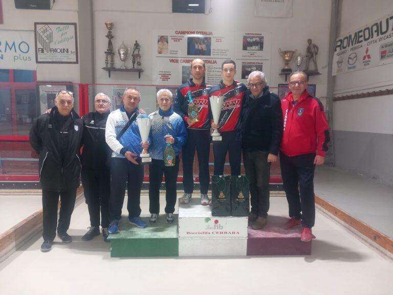 Bocce, un successo il 2° Trofeo Impianti Elettrici Sassoli Massimo della Bocciofila di Cerbara