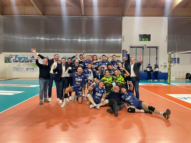 Pallavolo: Impresa esterna della ErmGroup Altotevere che vince 3 a 2 a Mantova