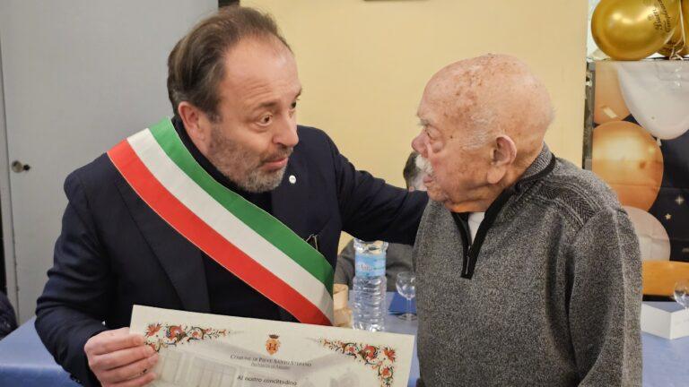 Pieve Santo Stefano festeggia i 100 anni di Alfredo Lanzi