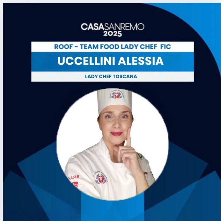 Alessia Uccellini al festival di Sanremo