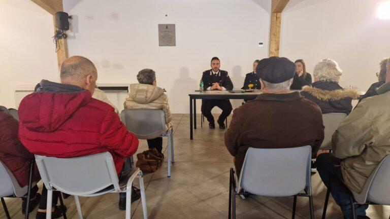 Cascia: prevenzione delle truffe, i Carabinieri incontrano i cittadini 