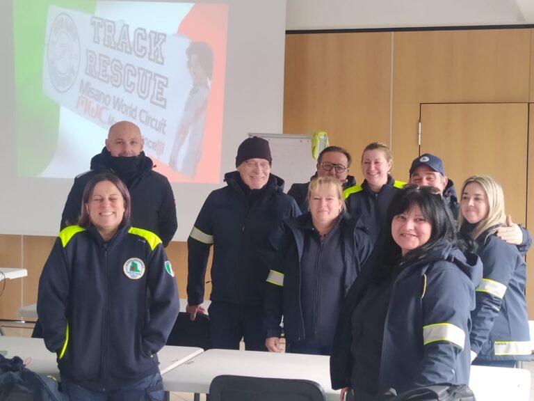 Protezione civile “La Rosa dell’Umbria di Città di Castello formata e accreditata per la stagione 2025 presso il Misano World Circuit Marco Simoncelli