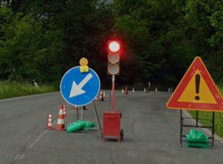 Viabilità – Riapre al traffico con senso unico alternato la Sp 100 di Pistrino