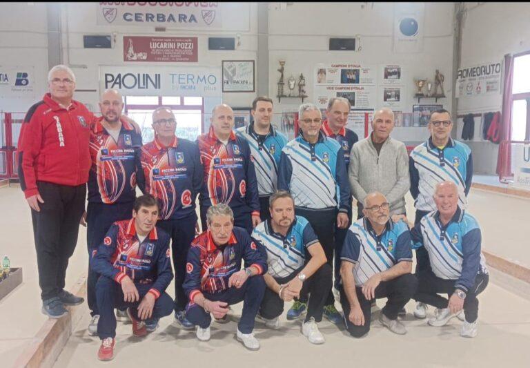 Bocce, Campionato Italiano di serie B: buona la prima, bocciofila Cerbara vince 6-2 contro la compagine della Rinascita Orbetello (GR)