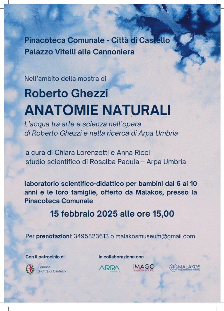 Ultimo Appuntamento con Roberto Ghezzi e Arpa Umbria alla Mostra “Anatomie Naturali”