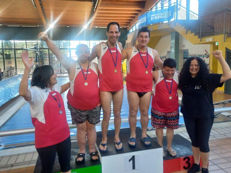 Bella prestazione dei ragazzi nuotatori della ASD “Beata Margherita” di Città di Castello al Campionato interregionale di nuoto a Perugia