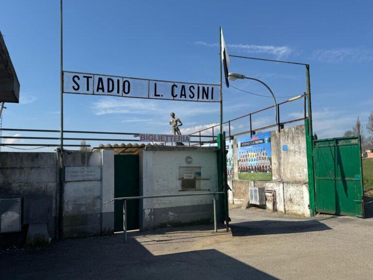 Lavori da 75.000 euro allo stadio comunale Lorenzo Casini di Trestina per migliorare l’area dell’ingresso del pubblico e abbattere tutte le barriere architettoniche