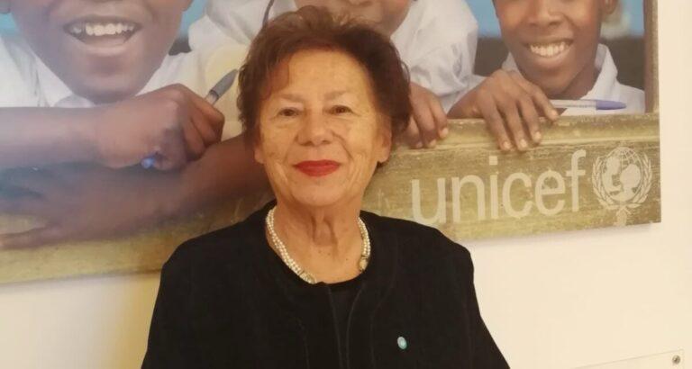 La presidente di Unicef Italia Carmela Pace in visita nell’Alta Valle del Tevere giovedi 6 marzo nella sala del Consiglio Comunale