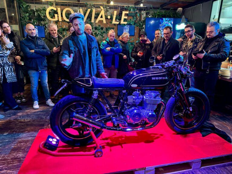 Ferro E Motus: un gioiello unico, realizzato con l’aiuto di oltre 100 persone, ieri la prima uscita della Honda cb650 z rc03