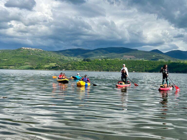 Continua senza sosta il viaggio dei Tibernauti in Umbria delal discesa internazionale del fiume Tevere